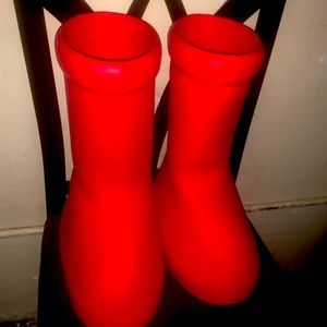 Big red boots